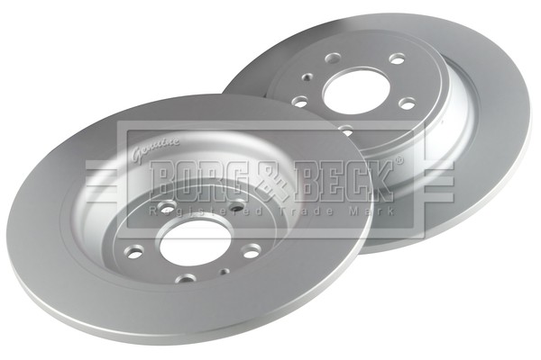 2x Brake Discs Pair Solid fits FORD KUGA Mk2 1.5 Rear 16 to 19 316mm Set B&B New