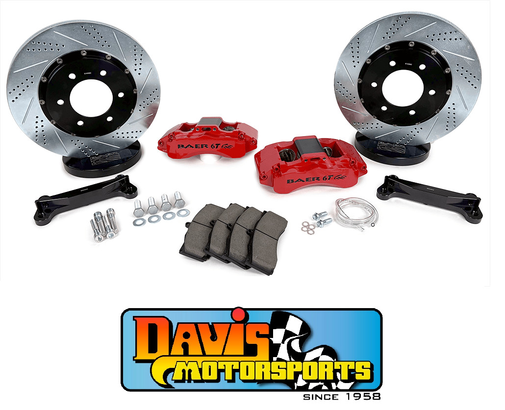 21-2024 Ford Bronco, Baer 13.5″ Front HD+ Brake System, Big Brake Kit, 6 Piston