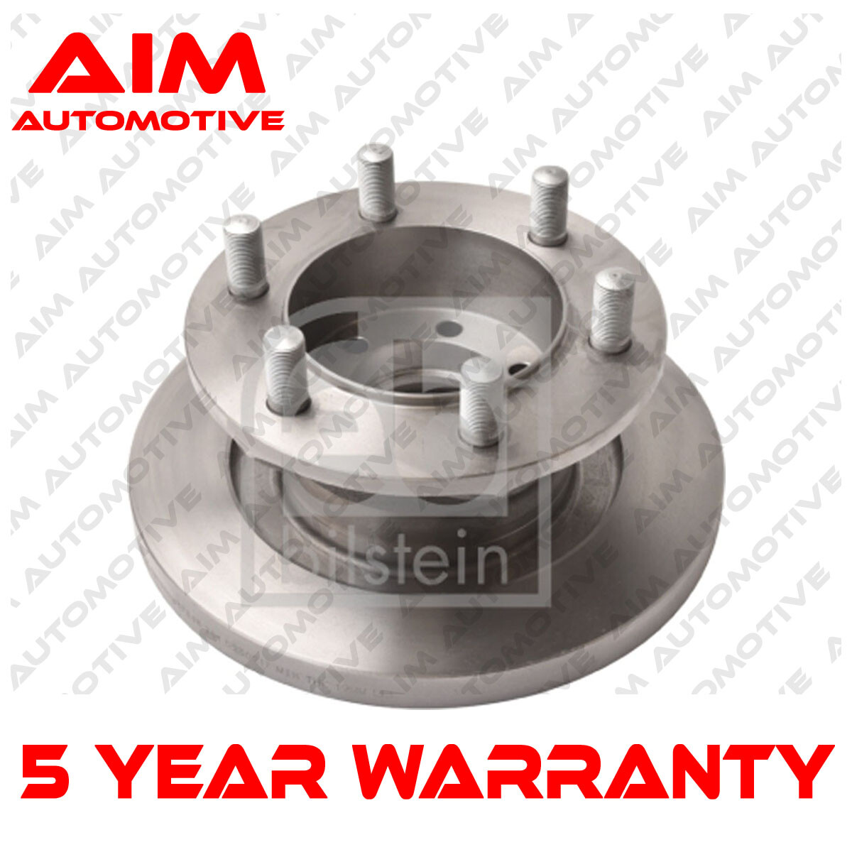 1x Brake Disc Front Aim Fits Iveco Daily 1989-2007 2.5 D 2.8 99485706