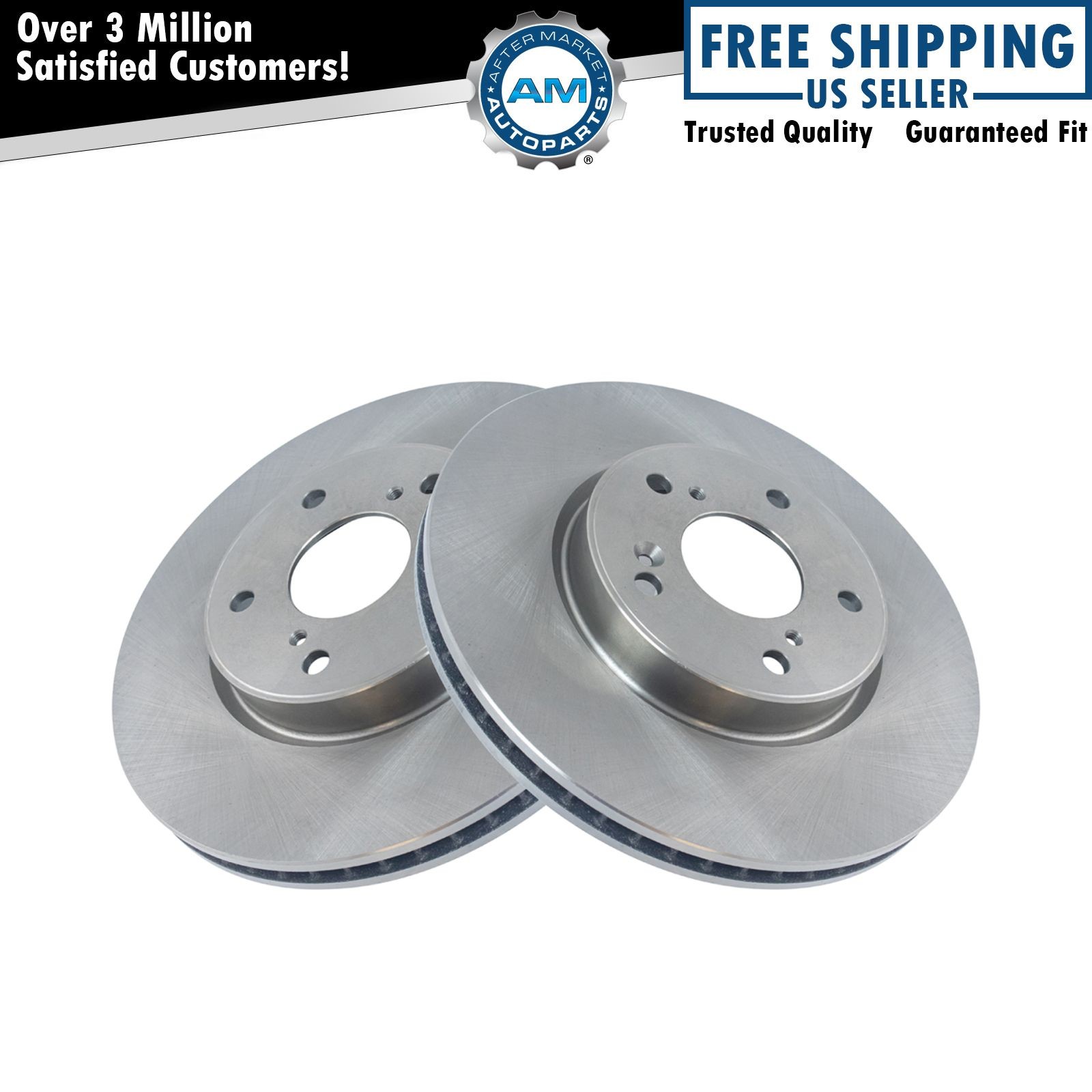 Front Brake Rotors Set For 2013-2022 Honda Accord 2015 Civic