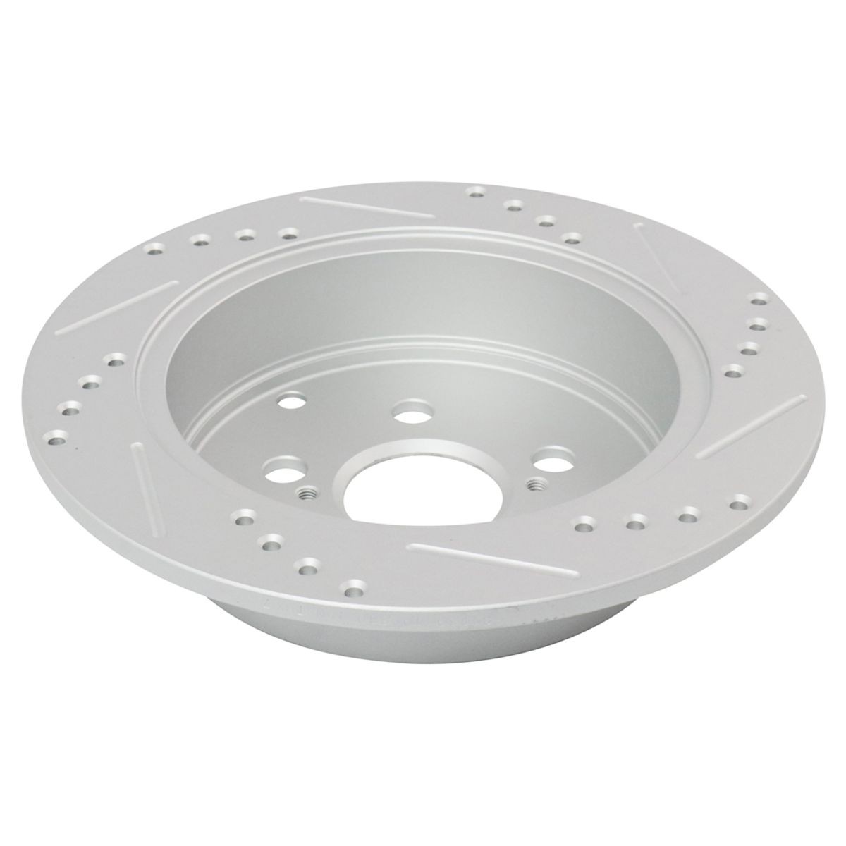 TRQ Performance Drilled Slotted Rotor & Ceramic Brake Pad Front & Rear Kit