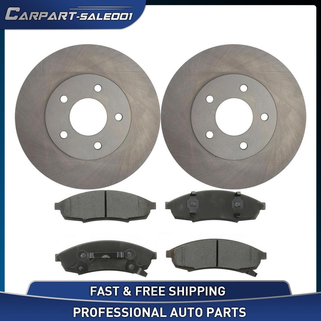 11.22″ Front Disc Brake Pad and Rotor Kit for 1995 1996 Buick Regal 3.1L