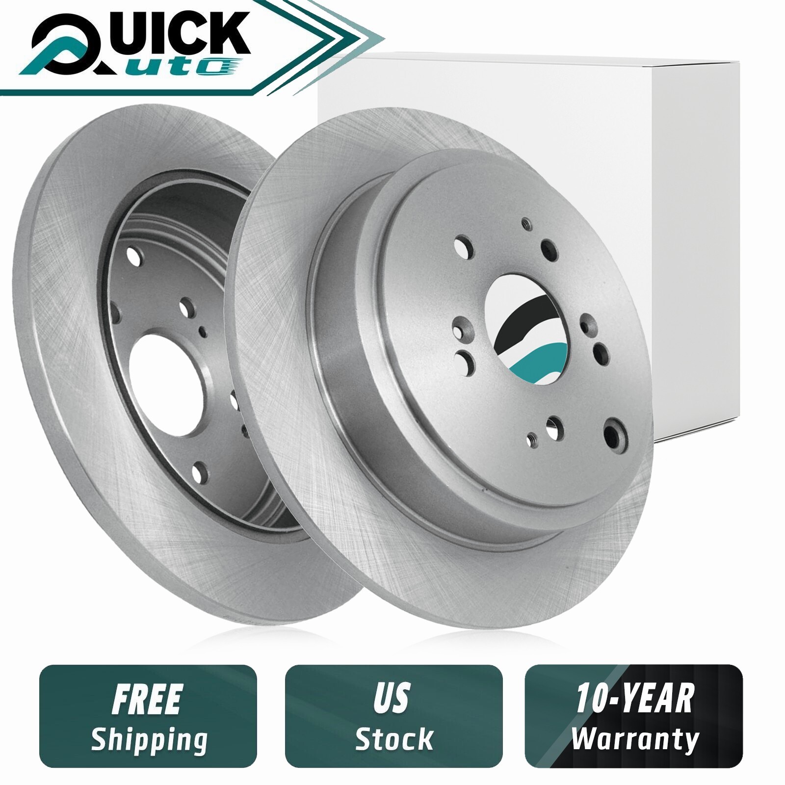 Rear Brake Rotors for 2001 – 2006 Acura MDX 2003- 2008 Honda Pilot – 313 mm