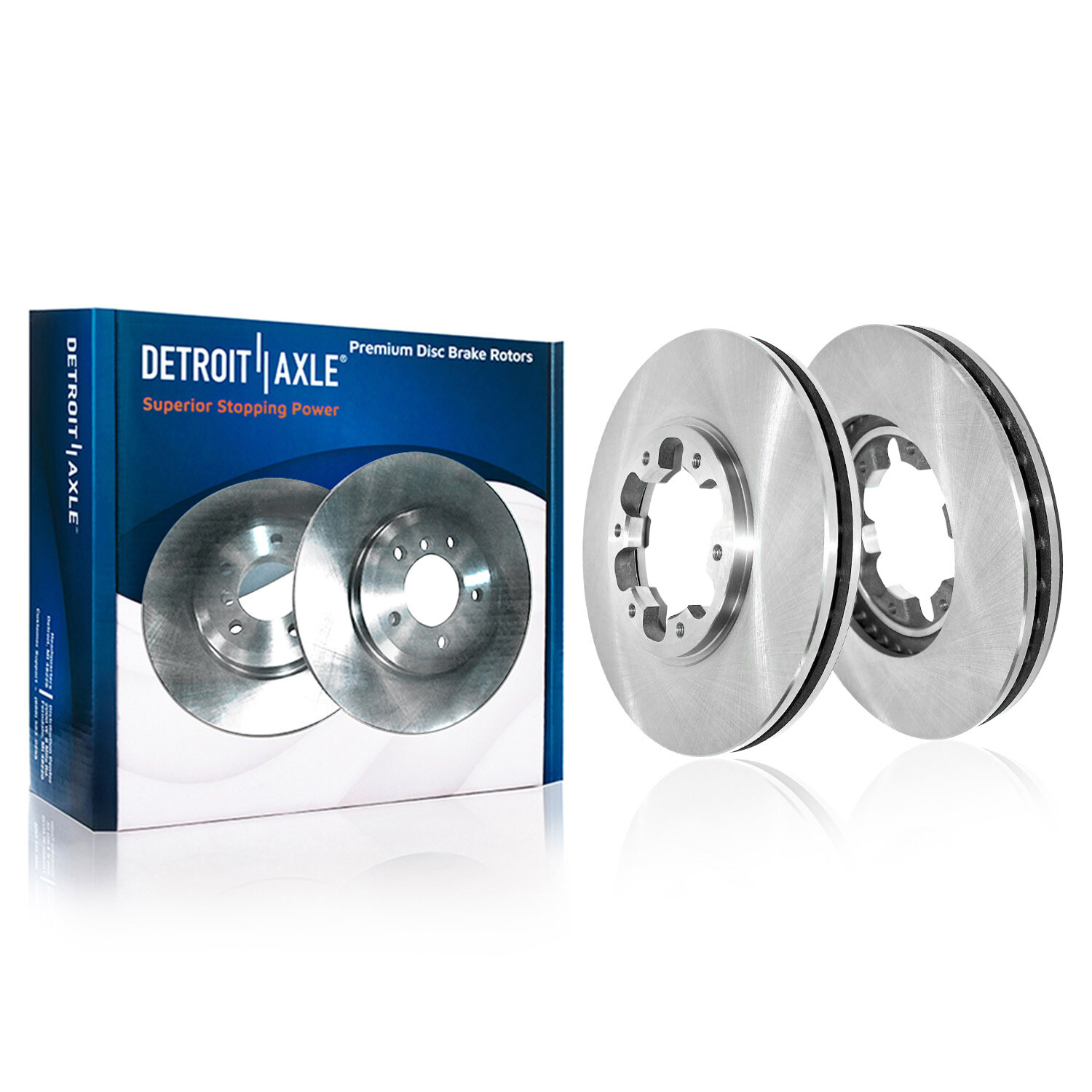 280mm Front Disc Brake Rotors for Chevy Colorado GMC Canyon Isuzu i-290 i-370