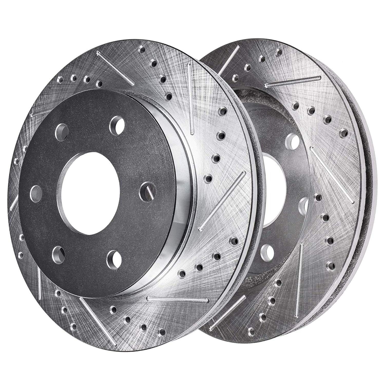 Front Drilled Brake Rotors Brake Pads for 2015 – 2020 Chevy Colorado GMC Canyon