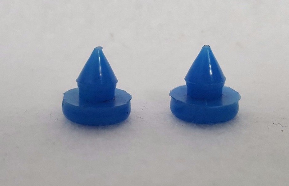 Set of 2 BLUE BRAKE OR CLUTCH PEDAL STOP PAD 46505-SA5-000B for HONDA/ACURA