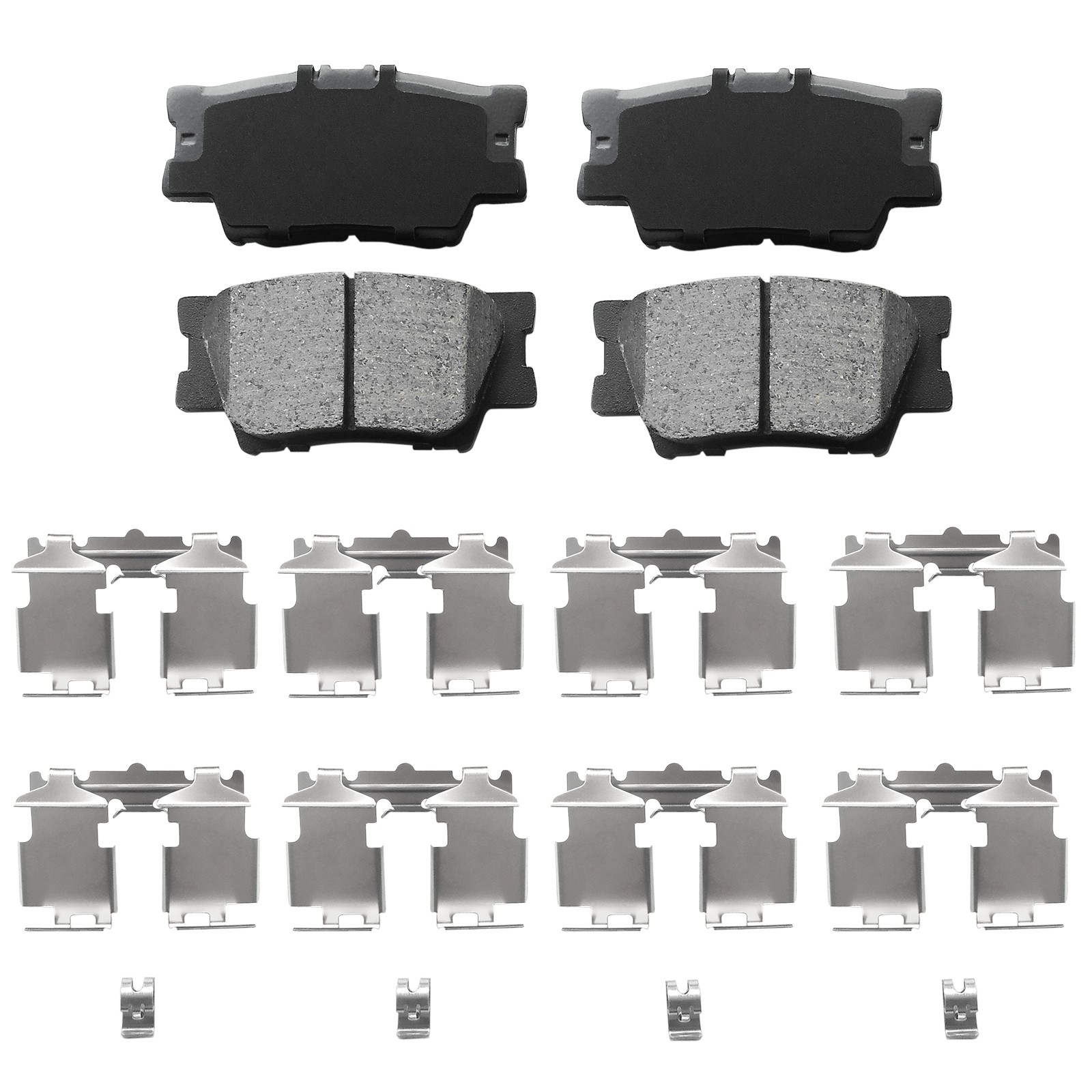 296mm Front + 281mm Rear Disc Brake Rotors Pads FITS 2008-2012 Toyota Avalon