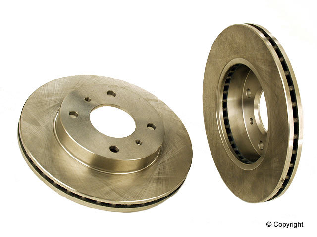 PREMIUM QUALITY (2) Front Brake Disc Rotor 25511 1345
