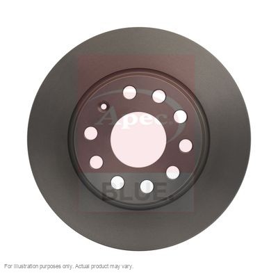 2x APEC Rear Brake Discs For VW CADDY IV Estate (SAB, SAJ 81kW/110HP/1968cc SDK6