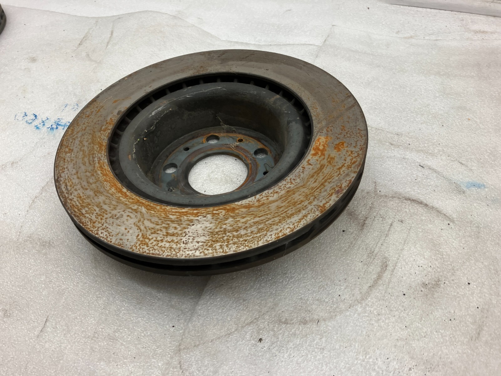 ⭕ 17-23 Model 3 Front Passenger Side Brake Disc Rotor Base Mono-Material Right