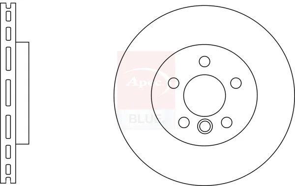 2x Brake Discs Pair Vented fits BMW X3 F25 1.6 Rear 14 to 17 N20B16A 330mm Set