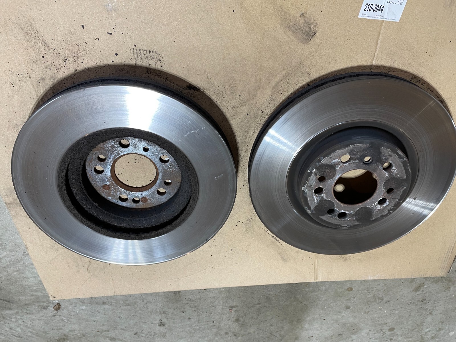 06-13 Mercedes W164 ML350 R350 Front Brake Rotors Disc Left and Right OEM