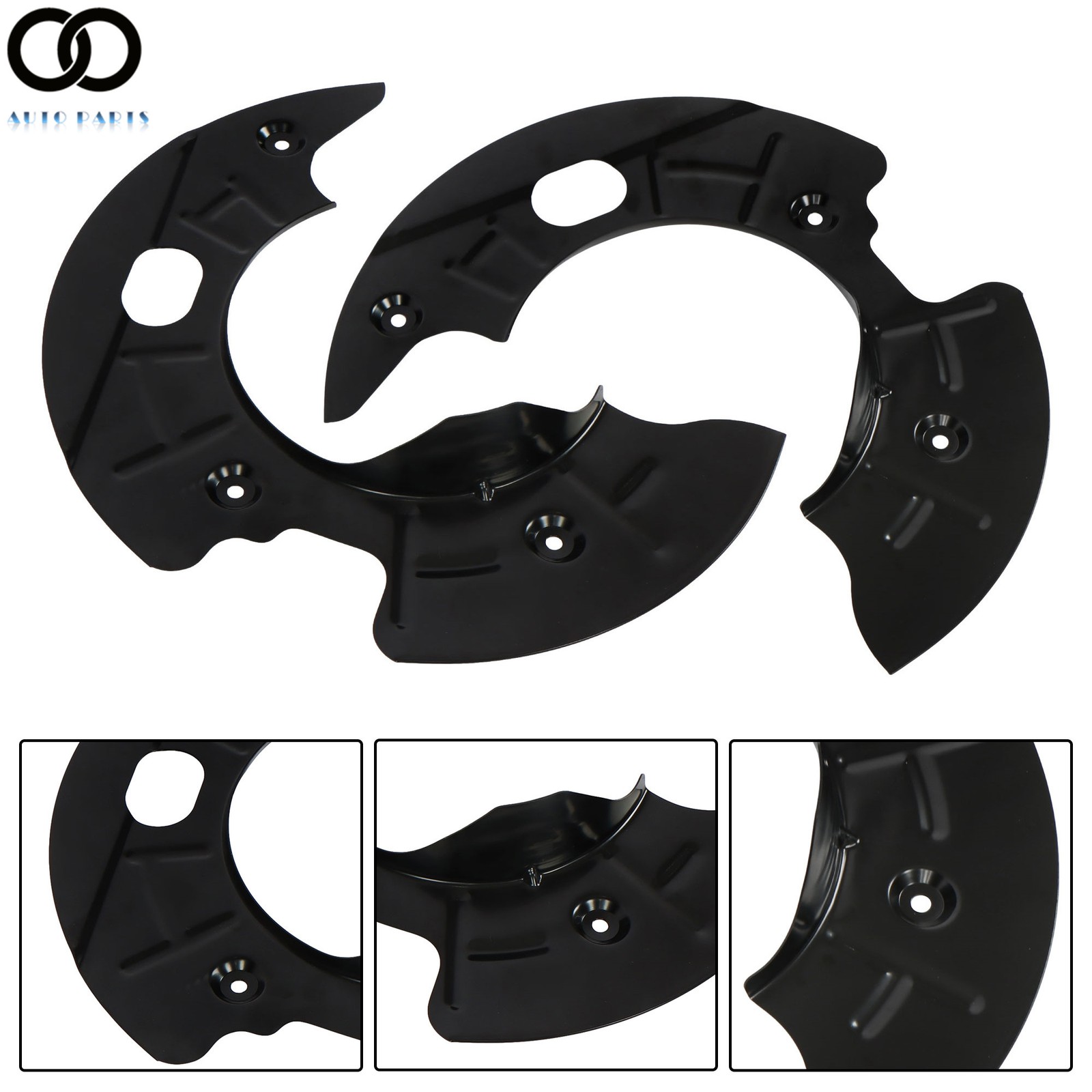 2Pcs Front Brake Dust Shield For Ford Ranger Explorer Sport Explorer Sport Trac