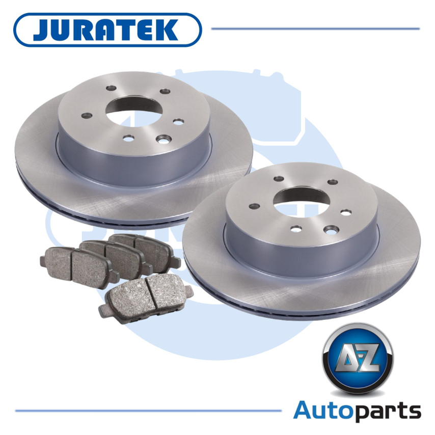 For Renault – Koleos 2.0D 2.5 2008-On Rear 292mm Brake Discs and Pads Juratek