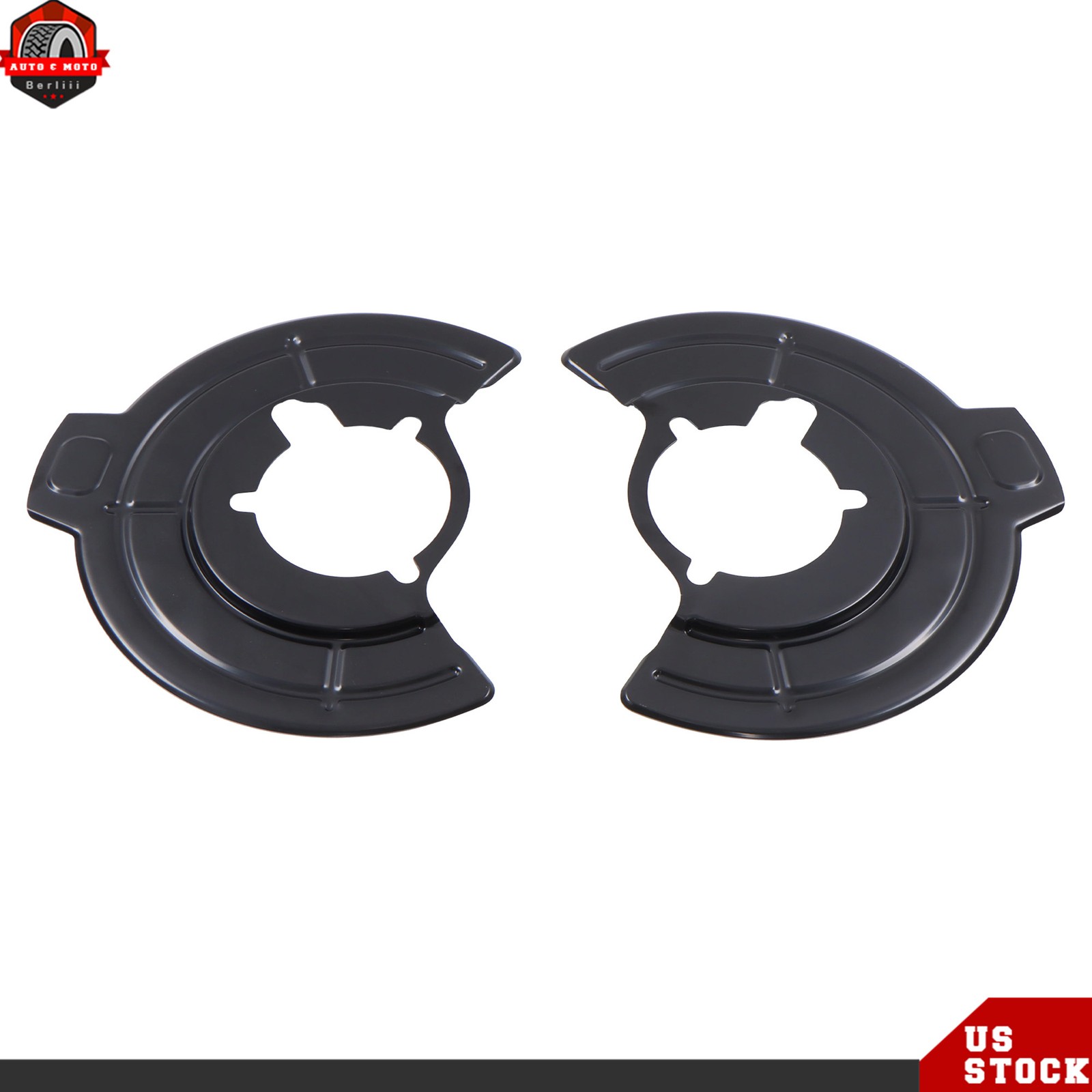 Left & Right Side Brake Dust Shield For Jeep Wrangler 2007-2017 Wrangler Jk 2018