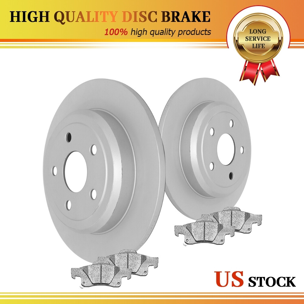 330mm Rear Disc Rotors & Ceramic Brake Pads for 2011-2020 Durango Grand Cherokee