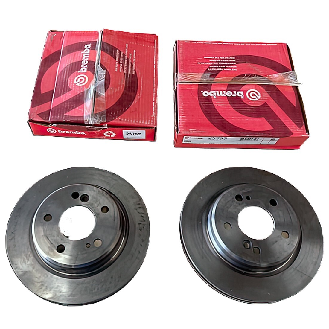 Rear Brembo Disc Brake Rotors For Mercedes-Benz E320, E420, 400E, C36 AMG