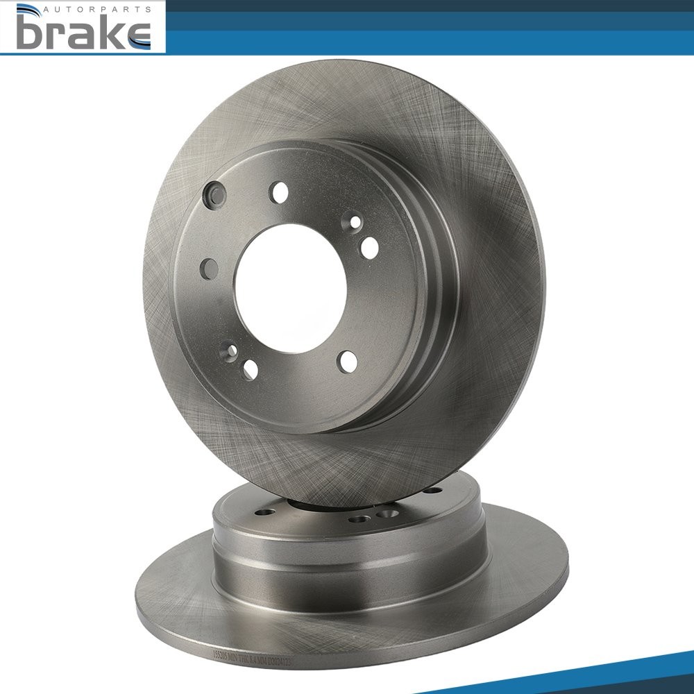 Rear Brake Rotor Discs For Hyundai For Sonata Azera 13-15 For Kia Optima Cadenza
