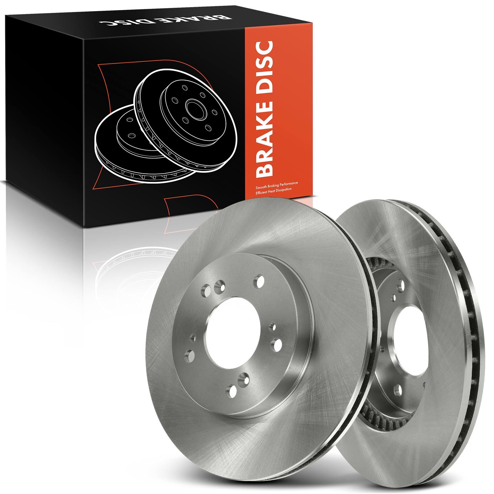 2Pcs 281.6mm Disc Brake Rotors for Honda CR-V 97-01 Odyssey Acura TL RL Front