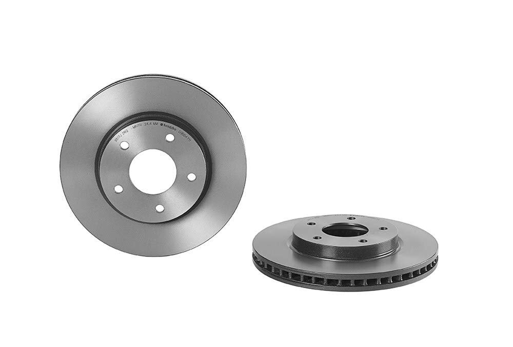 Brembo 09.B647.11 UV Coated Pillar Vented Front Brake Rotor MITSUBISHI/PROTON…