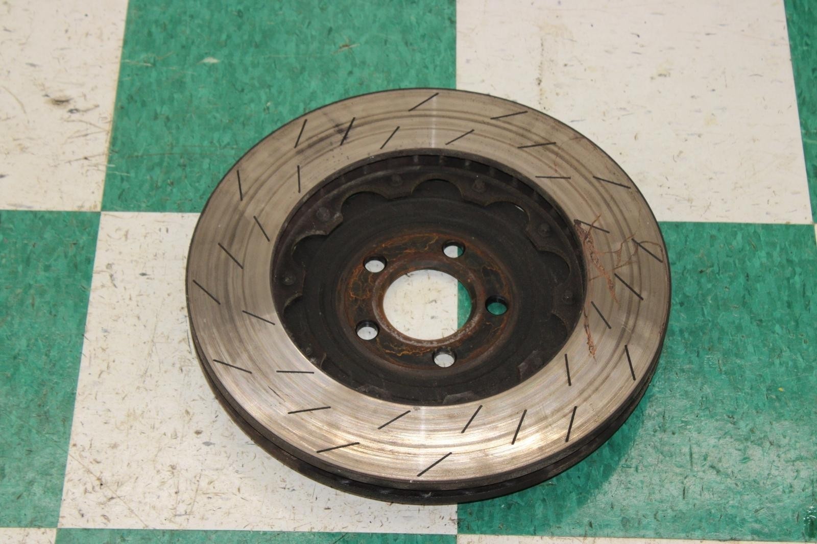 Single 15-20 Challenger SRT Hellcat 6.2L BR7 Two Piece Front Brake Rotor WTY OEM
