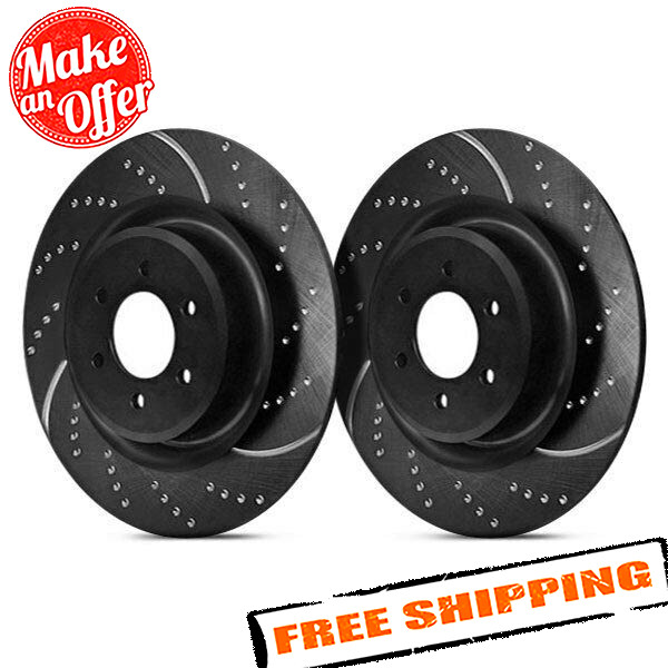 EBC 3GD Series Sport Dimpled & Slotted Brake Rotors for 04-07 Toyota Highlander