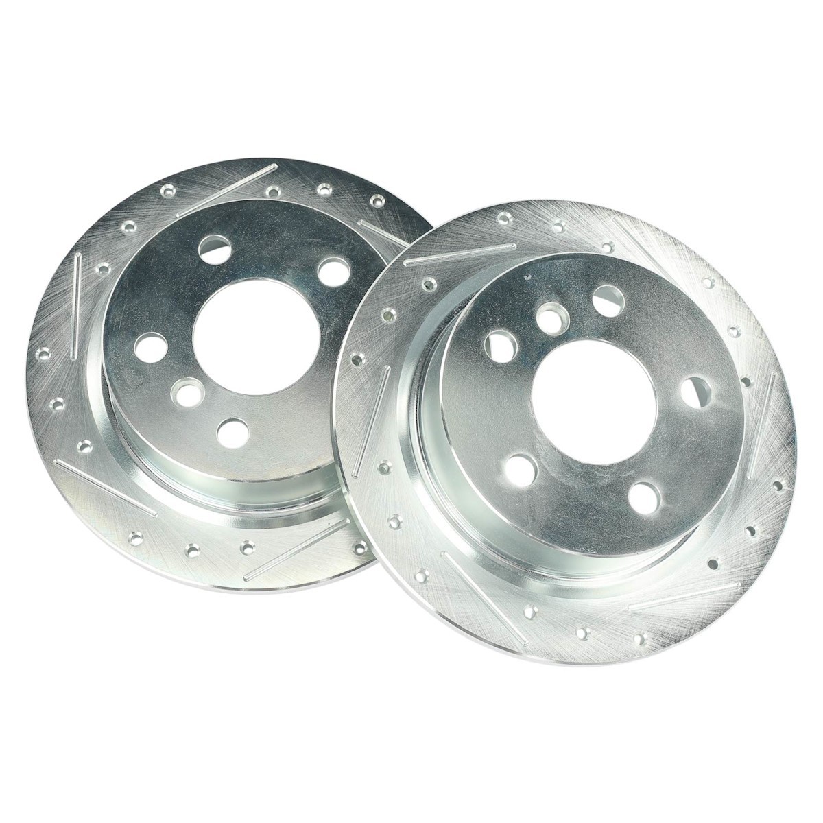 Brake Discs 2-Wheel Set Rear for Mini Cooper 2014-2019