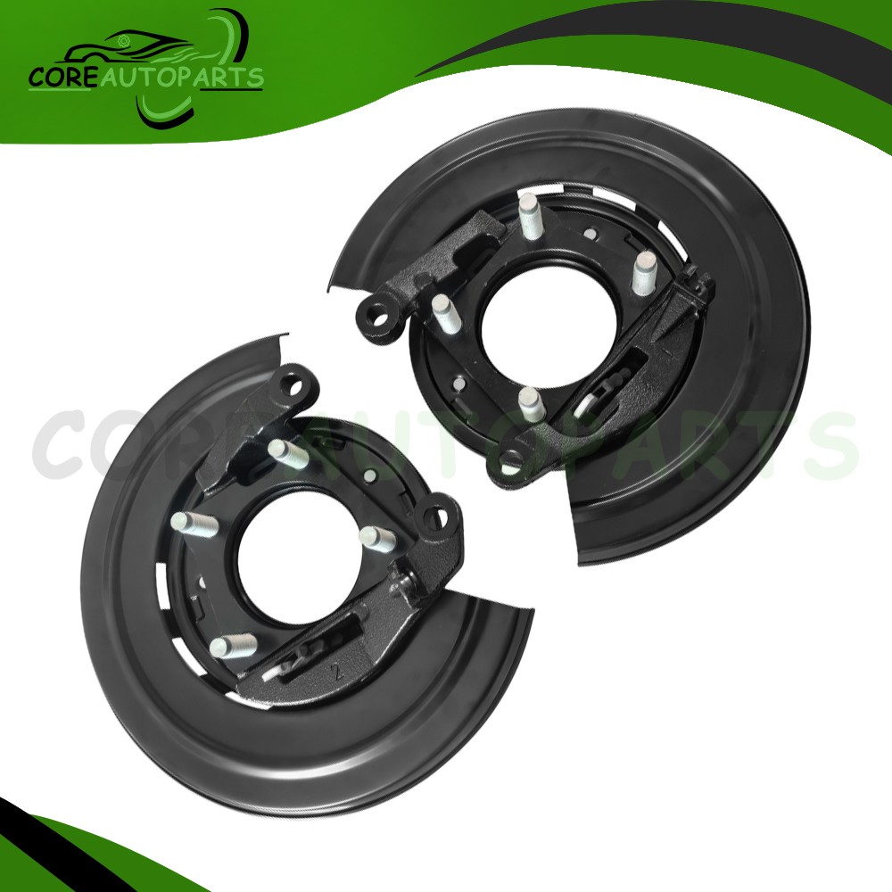 Pair Rear LH&RH Loaded Brake Backing Plate 926-272 For 2005-11 Ford F-250 350