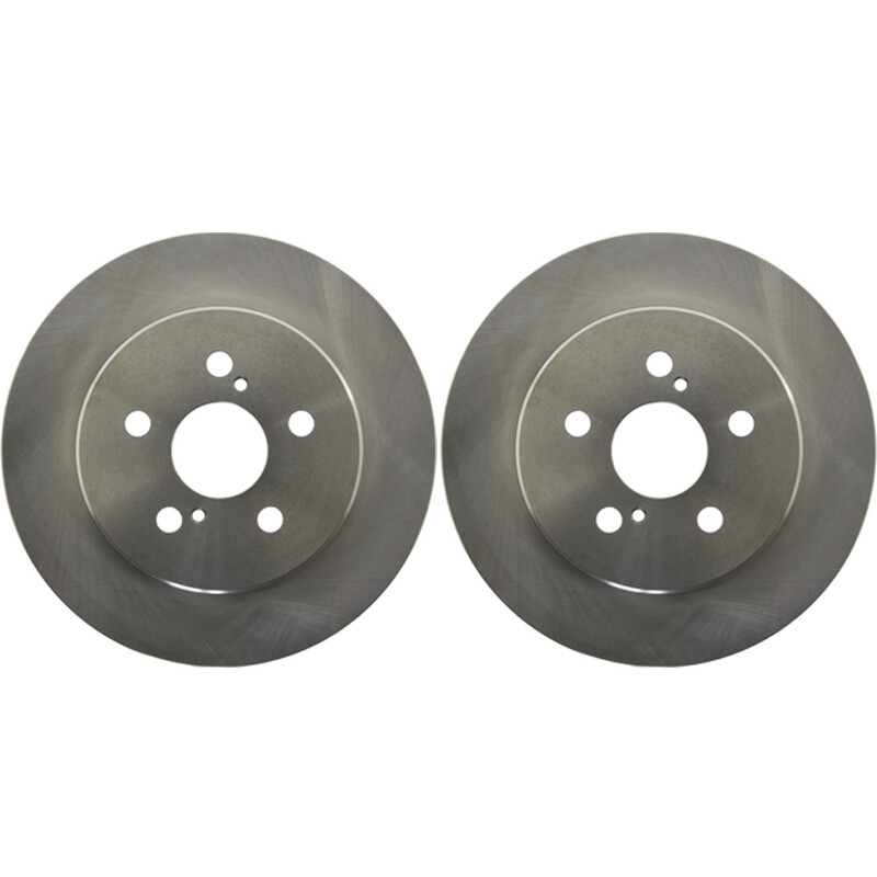 Genuine OEM Pair Set of 2 Rear 265mm Vented Disc Brake Rotor for Toyota Corolla