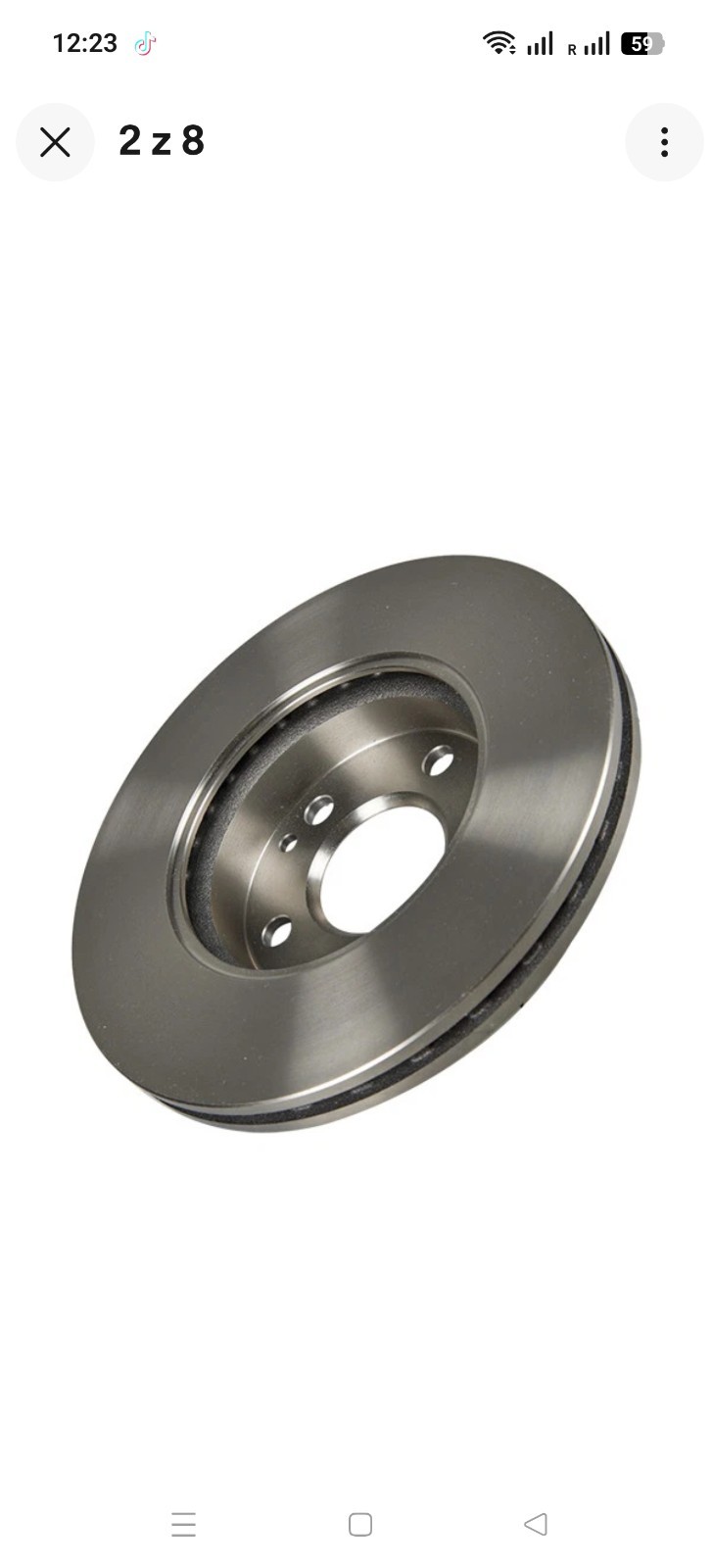 AU-BDI00189-A Front Brake Discs 2 Pieces Pair 280mm Diameter Vented By Audura