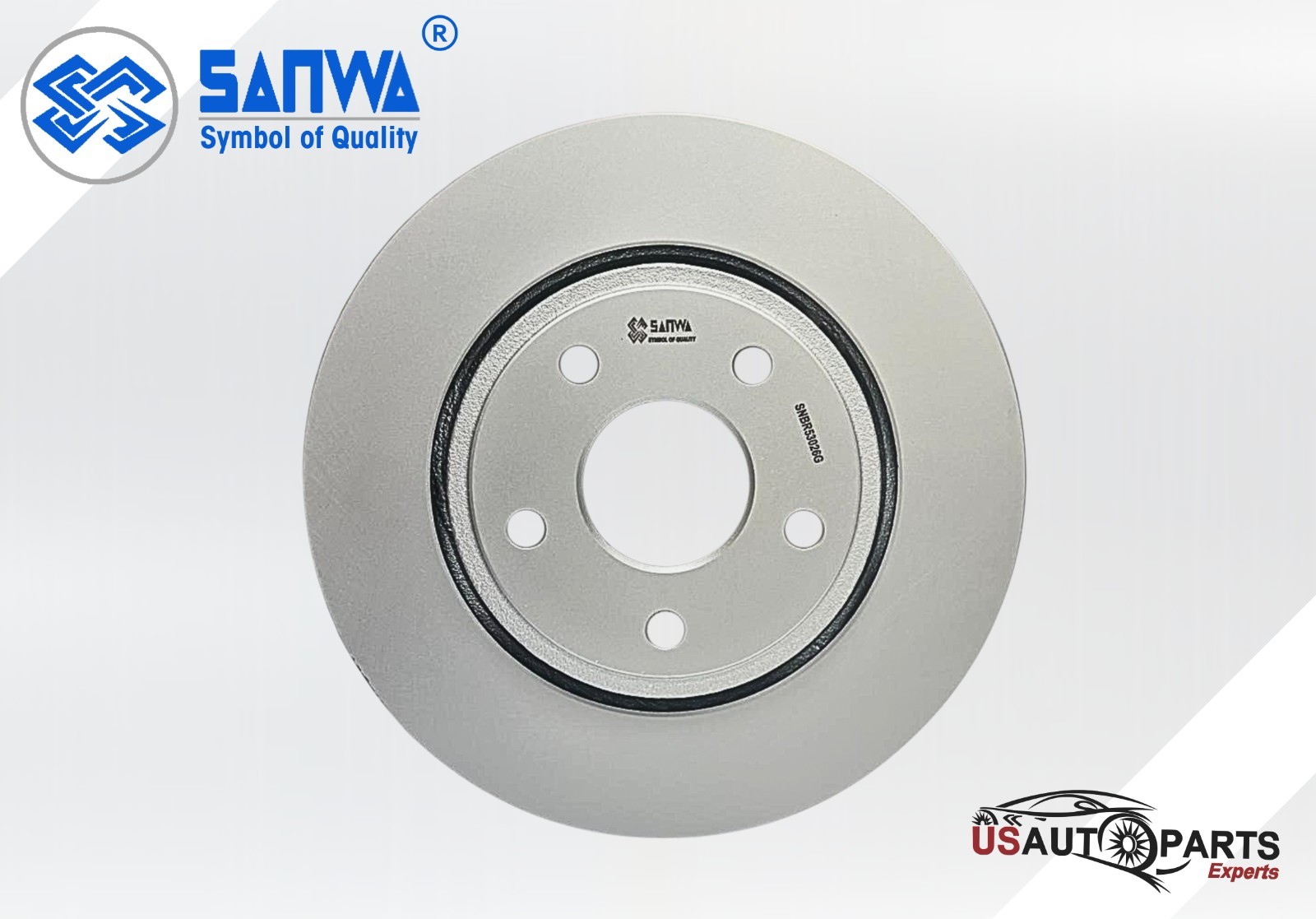 FRONT BRAKE ROTOR VENTED & GEOMET COATED 328MM FOR JEEP COMMANDER 2005-2010
