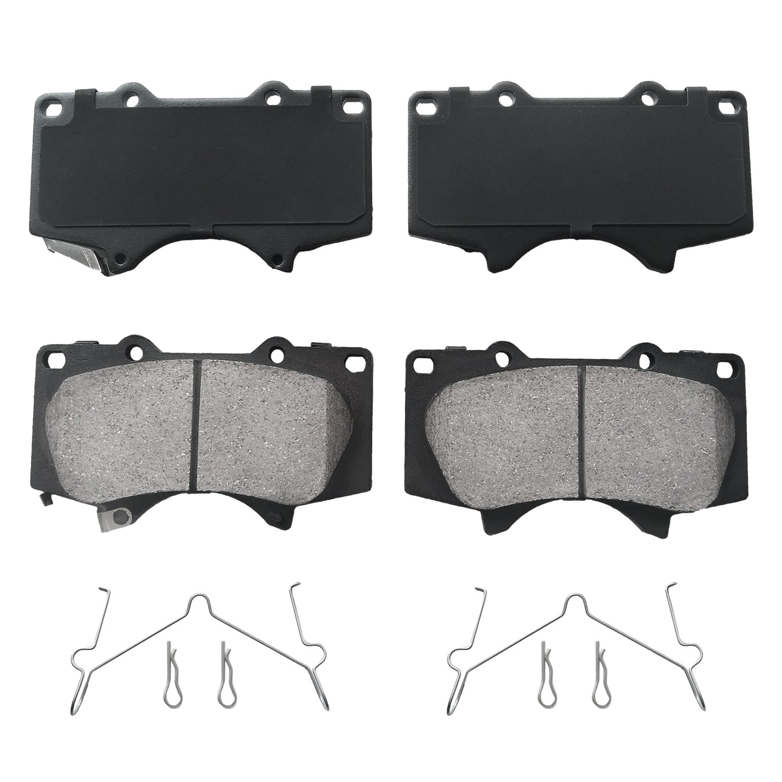 12.6in Front Drilled Brake Rotors Ceramic Brake Pads for Toyota Sequoia Tundra