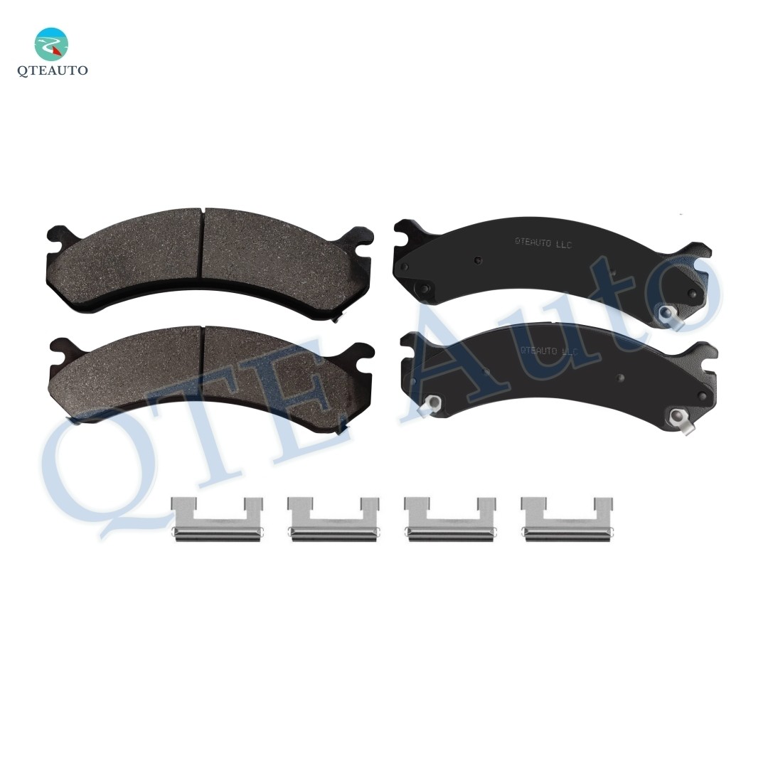 12P F 331mm-R 330mm Drilled Brake Rotors-Brake Pad For 2006-2008 GMC Savana 2500