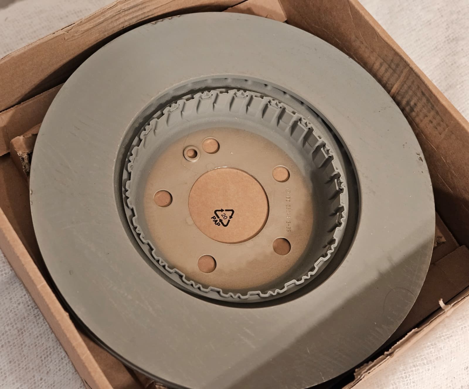 Mercedes-Benz OEM Rear Brake Rotors (Set of 2) A0004230712 Genuine New Open Box