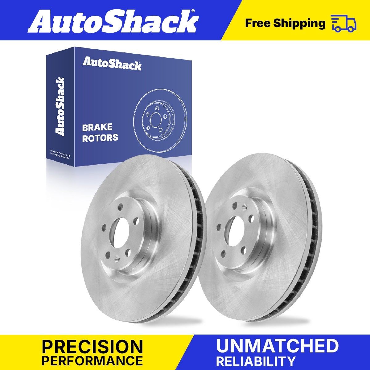Front Brake Rotors Pair for 2016-2025 Volvo XC90 2018-2025 Volvo XC60