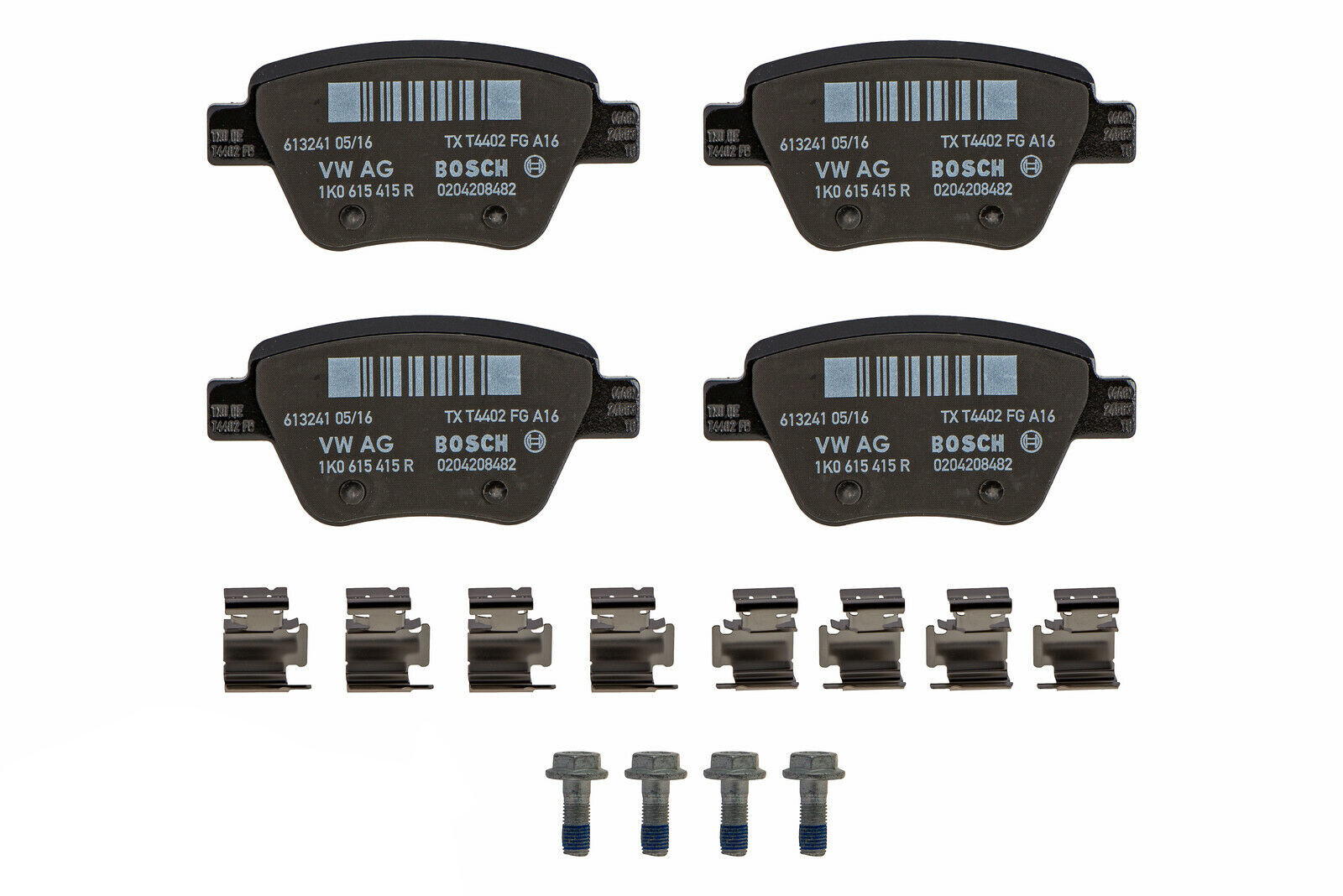 OEM NEW VW Volkswagen Rear Brake Pads For Models With 272MM Rotors 5K0698451A