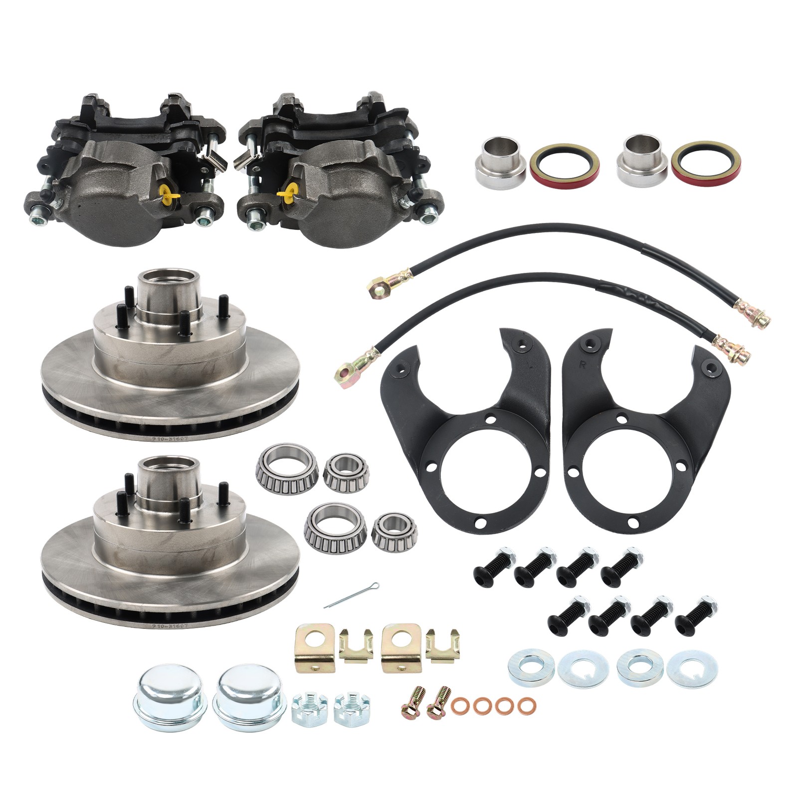 5 on 4-1/2 Disc Brake Conversion Kit For Ford Standard Deluxe 1939-1940