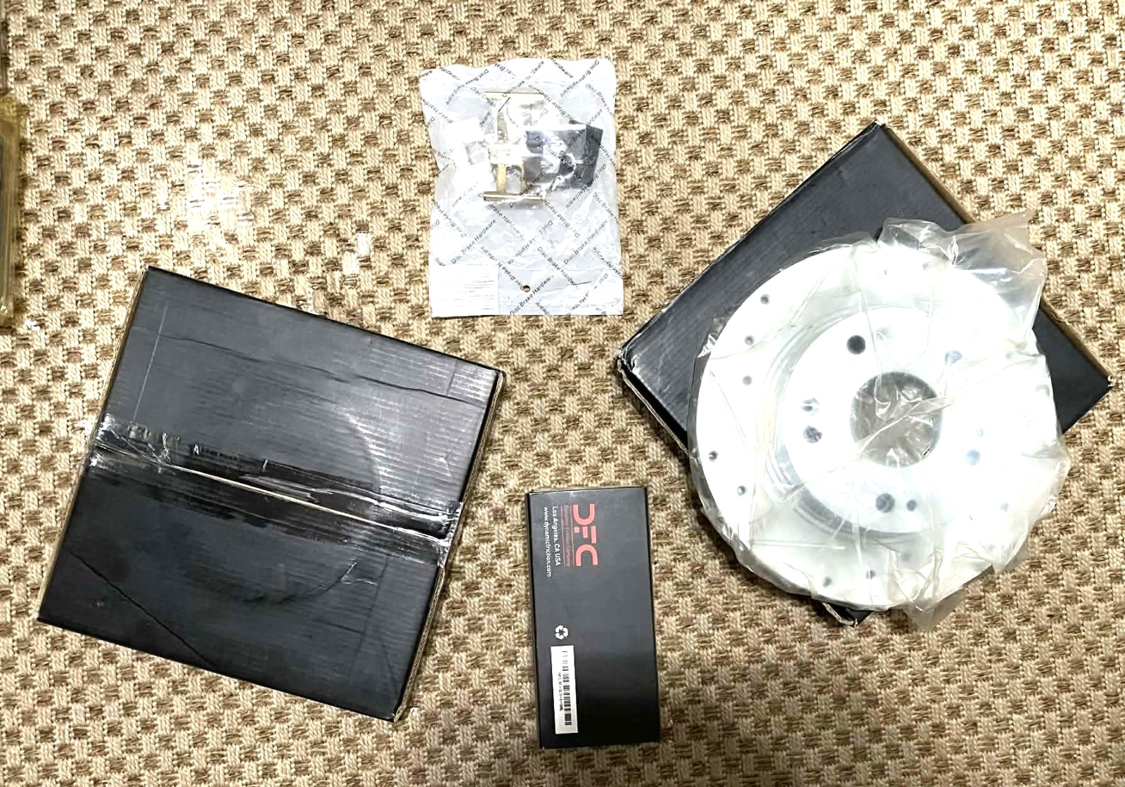 Honda Accord/Acura TSX Rear Brake Kit – Drilled Rotors, Pads & Hardware (03–08)