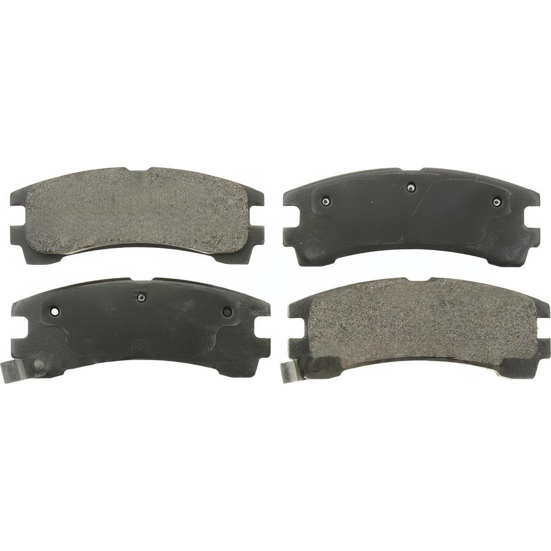Rear Brake Rotors Disc Brake Pad Set for 1988 – 1993 1994 1995 Nissan Pathfinder
