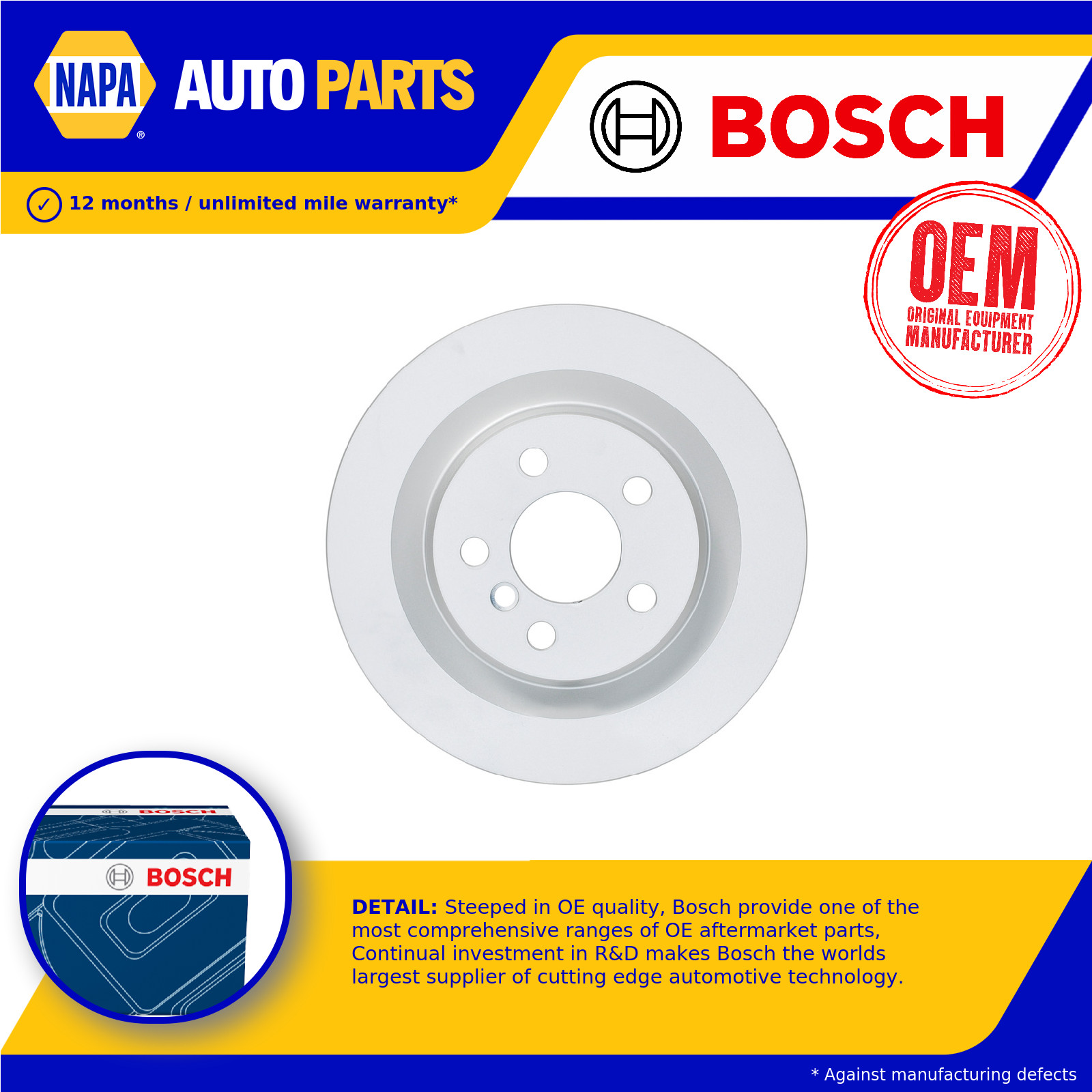 2x Brake Discs Pair Vented fits BMW 120D F40 2.0D Rear 2019 on B47C20B 300mm Set