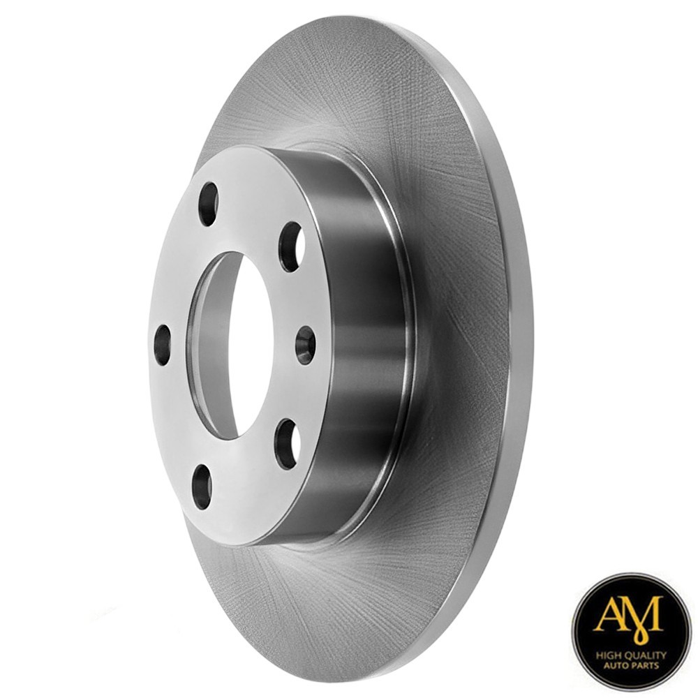 Rear Solid Brake Rotors 2PCS Set for Audi A4 05-03, 90 Quattro 95-93; 245mm
