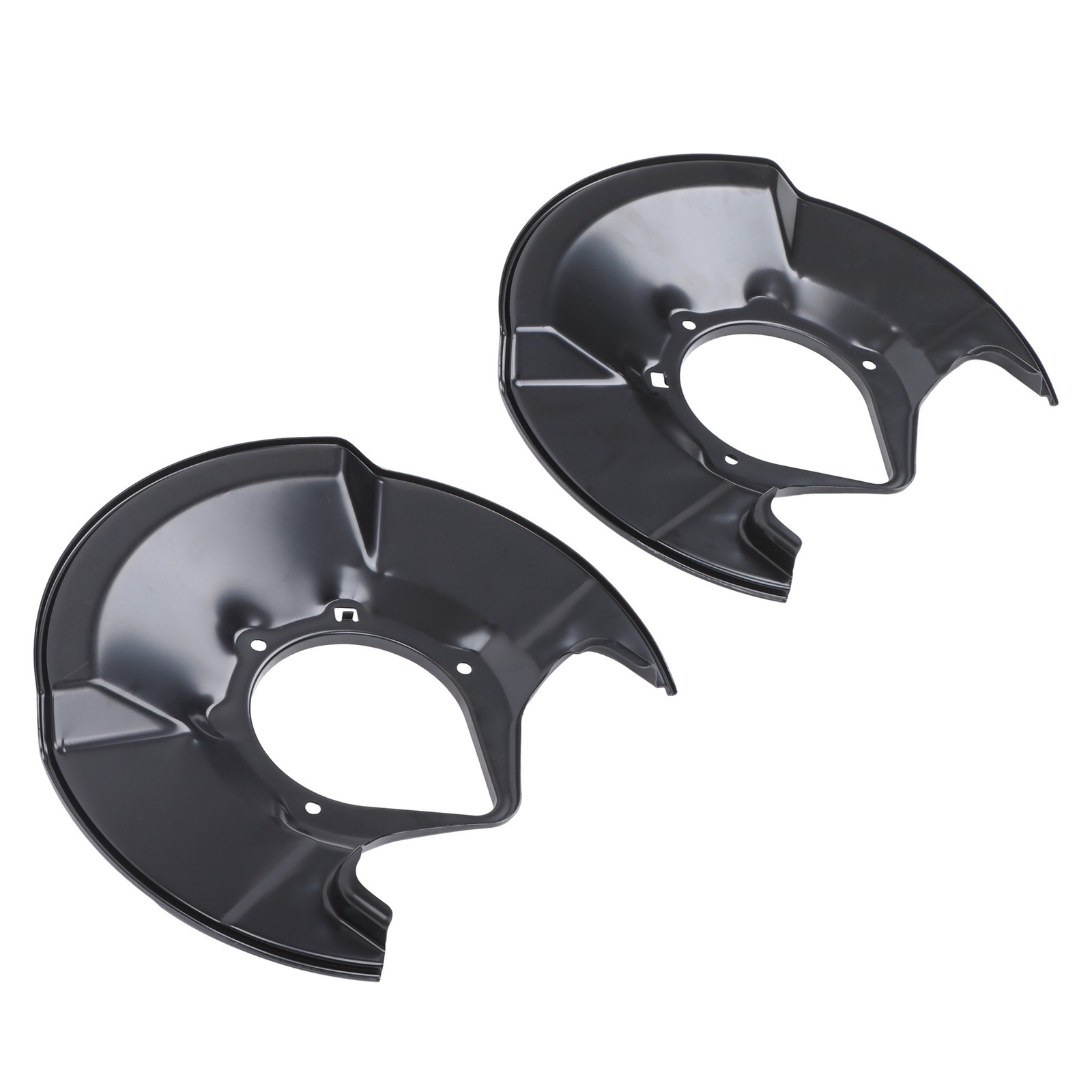LABLT 2pcs Brake Dust Shield For Honda Civic 2006-2011 Front Left & Right Black