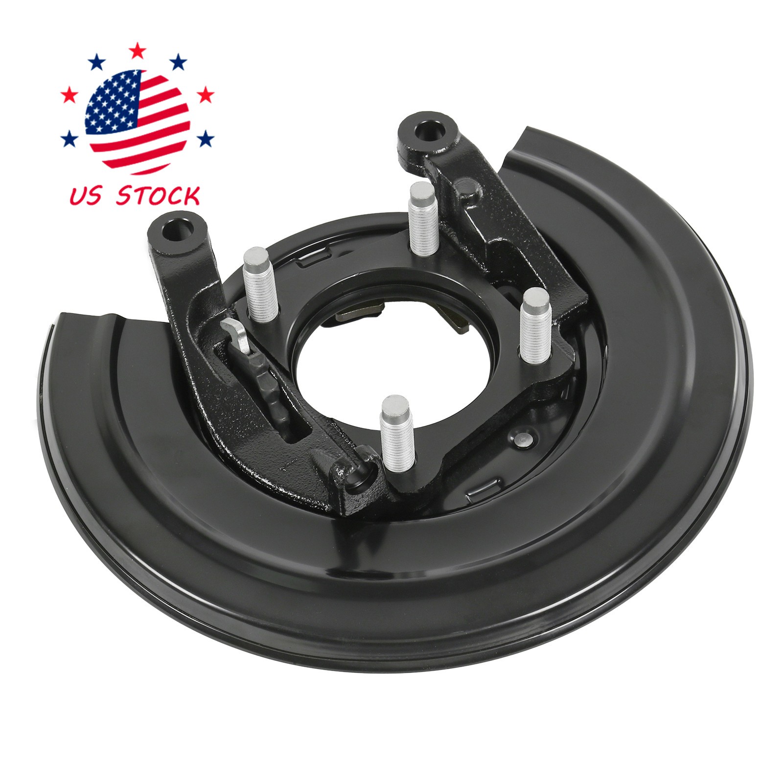Rear Passenger Parking Brake Assembly For Ford F-250 Super Duty w/ Backing Plate