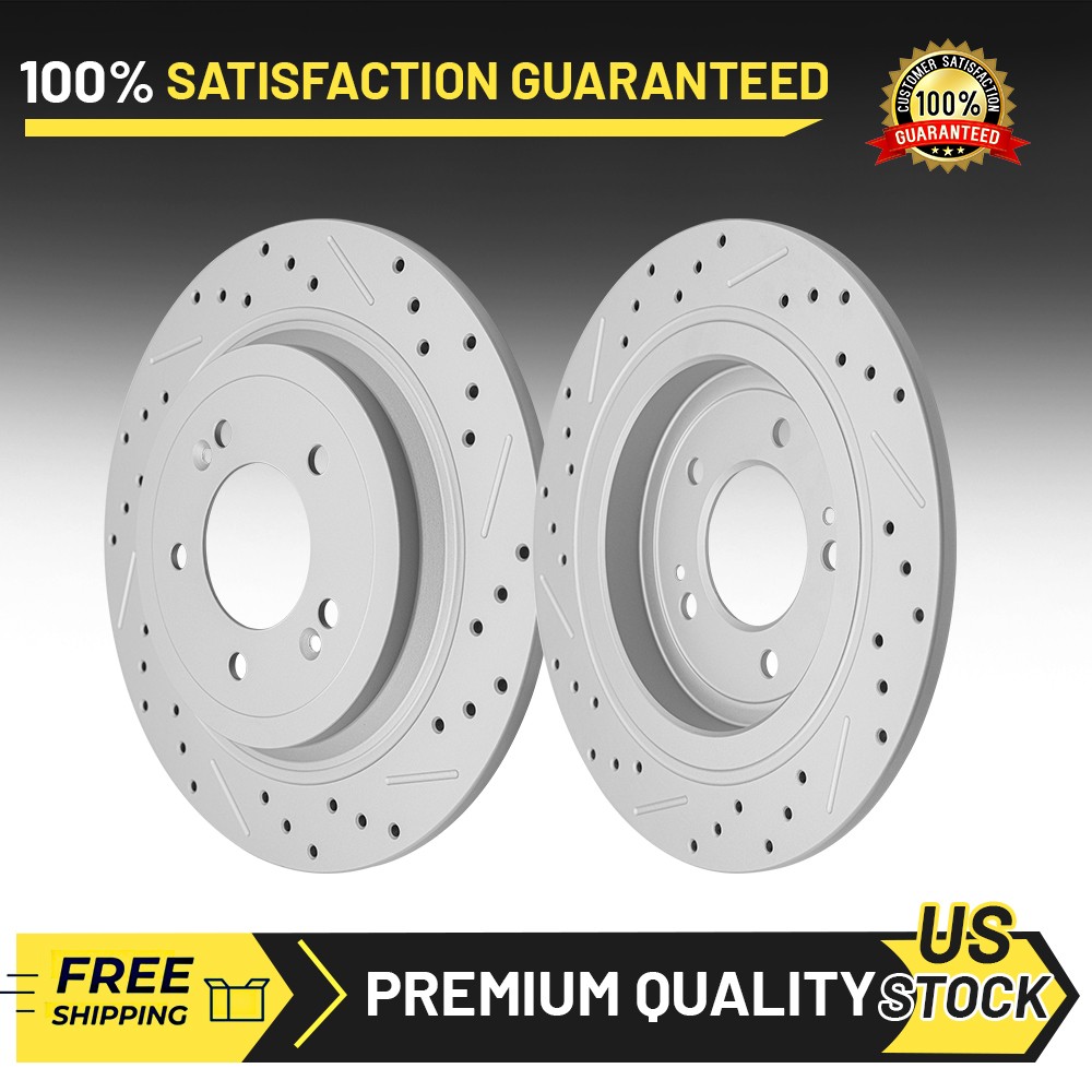 302mm Rear Disc Brake Rotor for 2018-2022 Kia Sportage w/ Electric Parking Brake