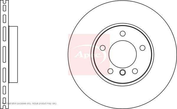 2x APEC Front Brake Discs For BMW 3 Coupe (E92) 320 d 2010-13 135kW/184HP/1995cc