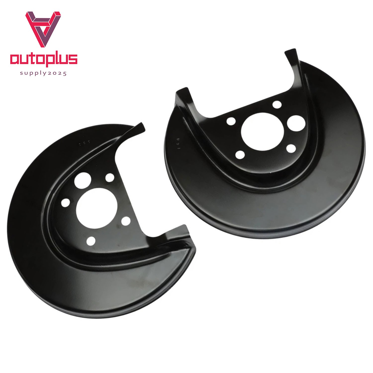 Right & Left Rear Brake Dust Covers for Beetle & Beetle Convertible