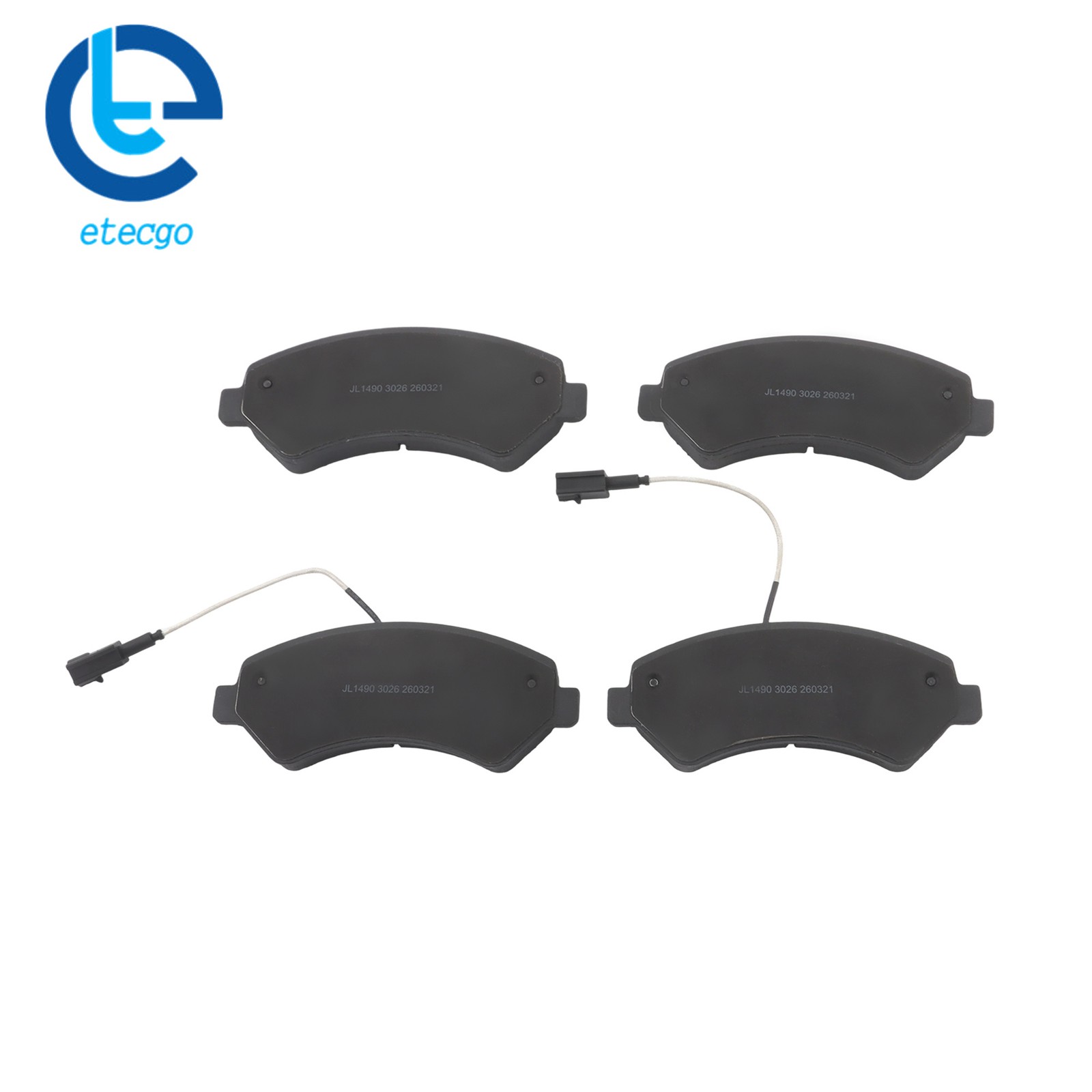 For Ram ProMaster 3500 17-20 Front & Rear Disc Brake Rotors & Ceramic Brake Pads