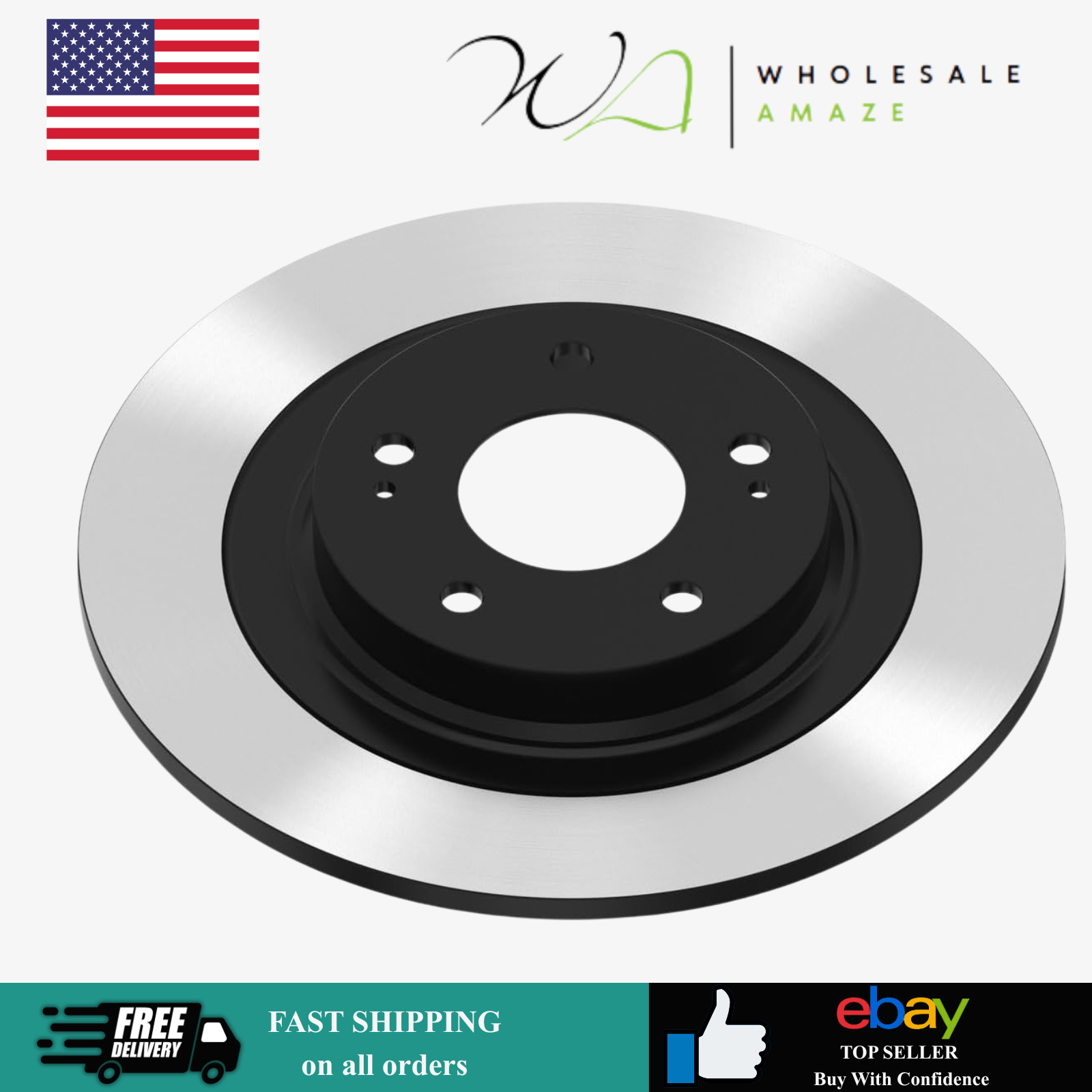Wagner BD181333E Disc Brake Rotor for Mitsubishi Outlander Sport