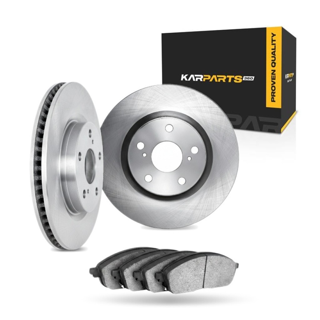 For BMW 545i 2004-2006 Brake Set Front | Vented | Excluded Calipers | 5 Lug