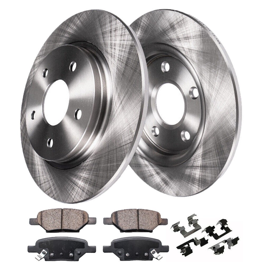 For Chevrolet Impala Brake Rotors with Brake Pads Rear Disc Brake Kits 270mm